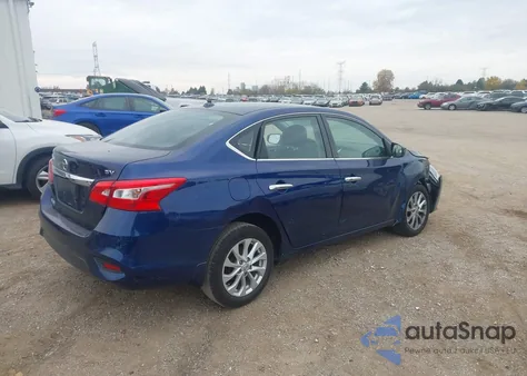 2019 Nissan Sentra Sv z USA, uszkodzony, nr VIN 3N1AB7AP9KY303017